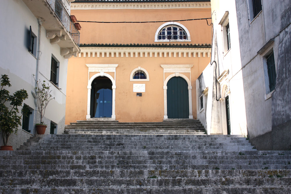 Antivouniotissa church monuments Corfu