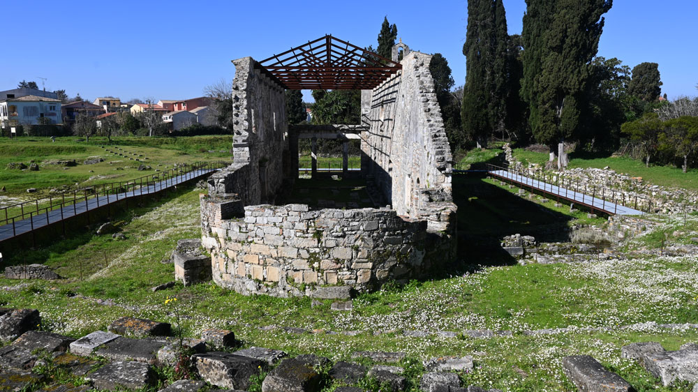Archaeological site of Paleopolis Corfu mykerkyra.com