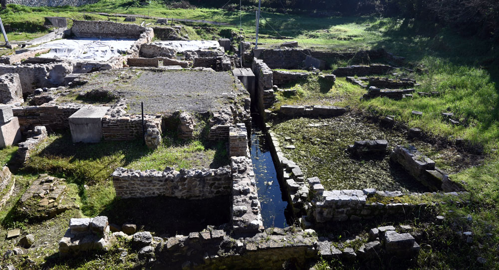 Παλαιόπολη αρχαιολογικός χώρος αρχαία Κέρκυρα mykerkyra.com