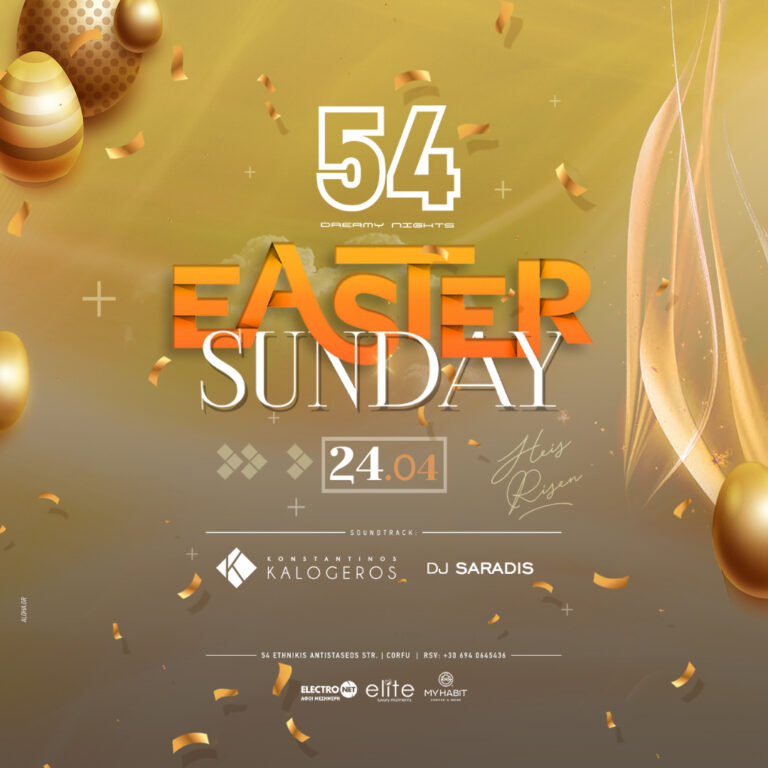 Easter Sunday @ 54 Dreamy Nights