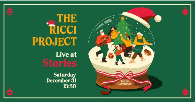 The Ricci Project Live NYE @ Stories Cafe Bistro